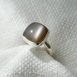 [月兎のgrey moon stone]ring 1枚目の画像