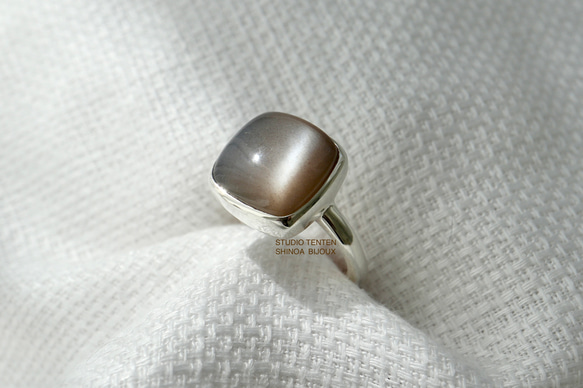 [月兎のgrey moon stone]ring 1枚目の画像