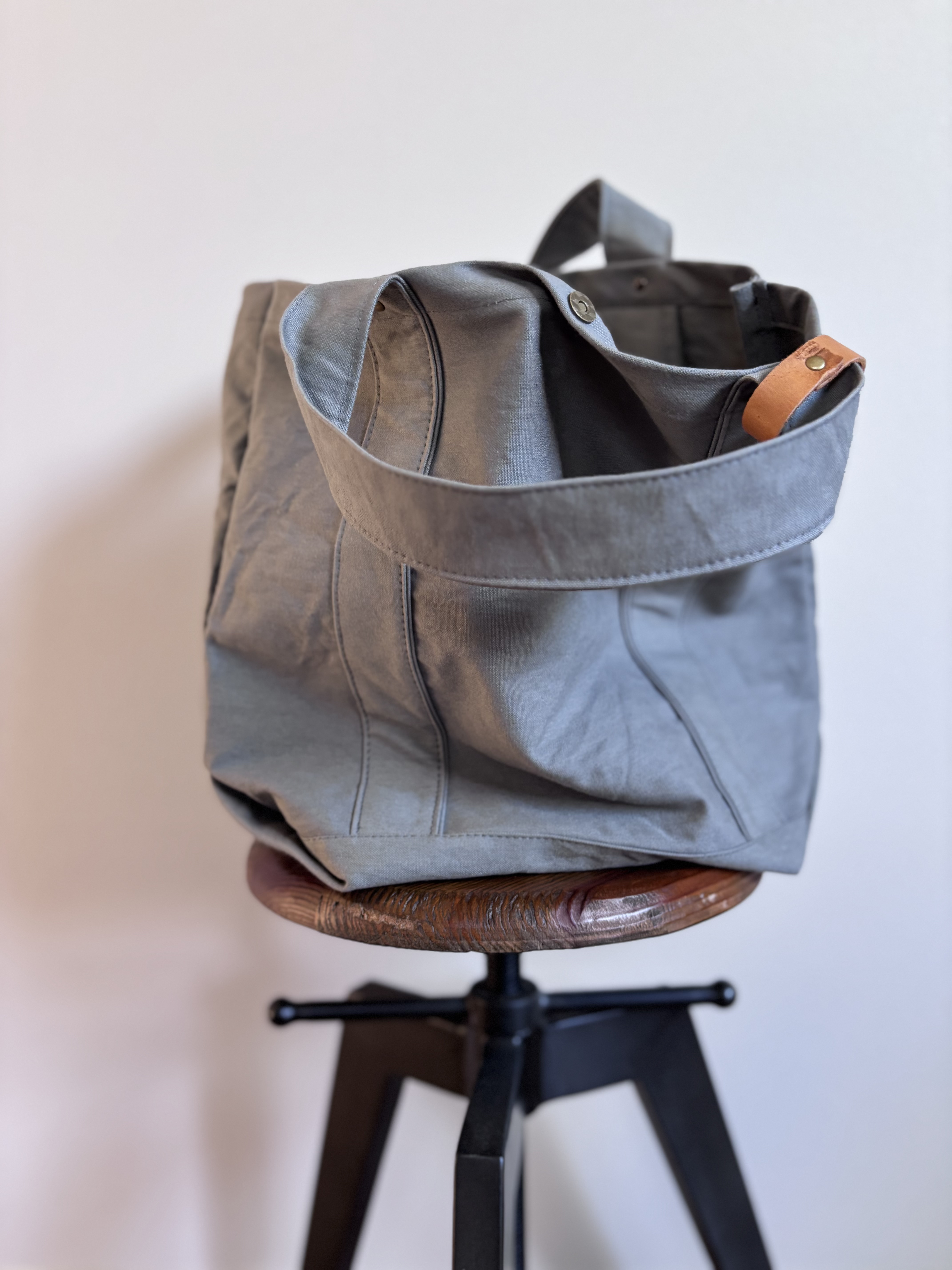 深めtotebag vintage ぐれー