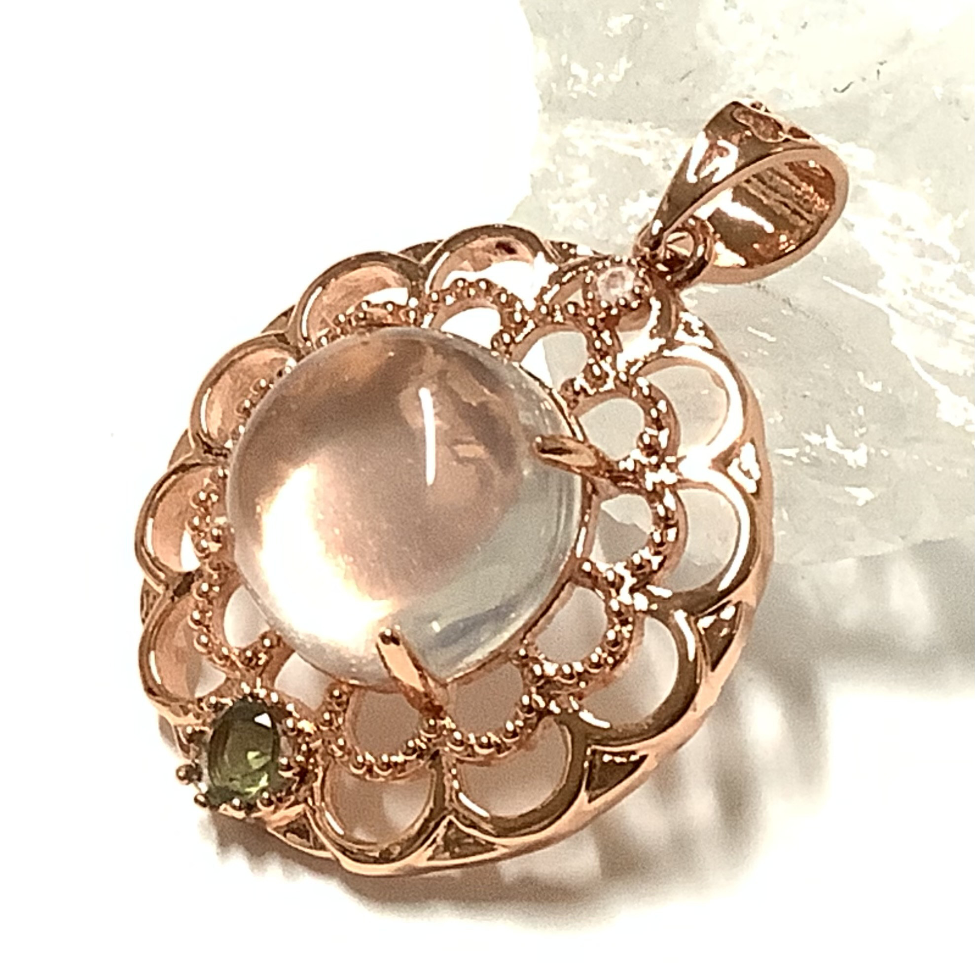 一点物☆送料無料ヒーリングストーン 天然石 メタモルフォーゼス シルバー９２５製ペンダントヘッド