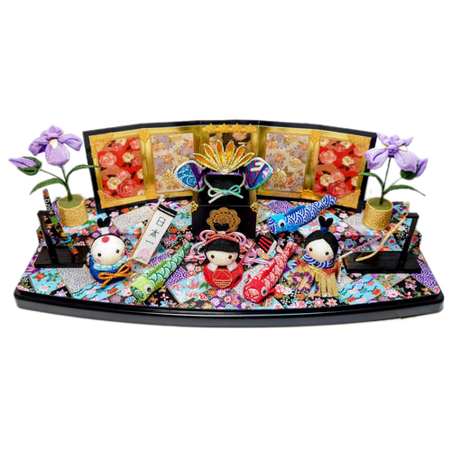 五月人形飾り】桃太郎・金太郎・浦島太郎 ハンドメイド【ユニーズ