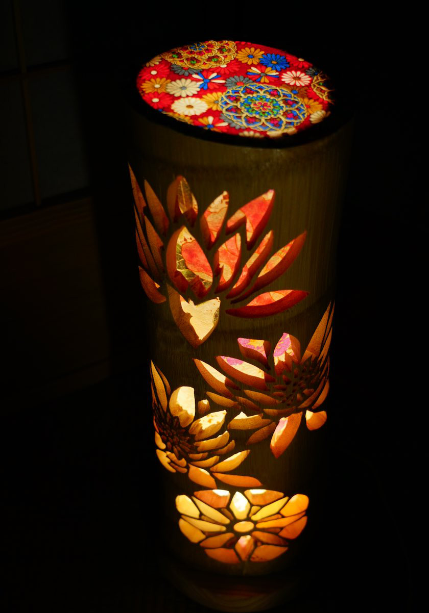 ★竹灯り・竹あかり・竹灯籠　～～ 癒しの灯り　華衣ライン★蓮池★～～ 13,125円