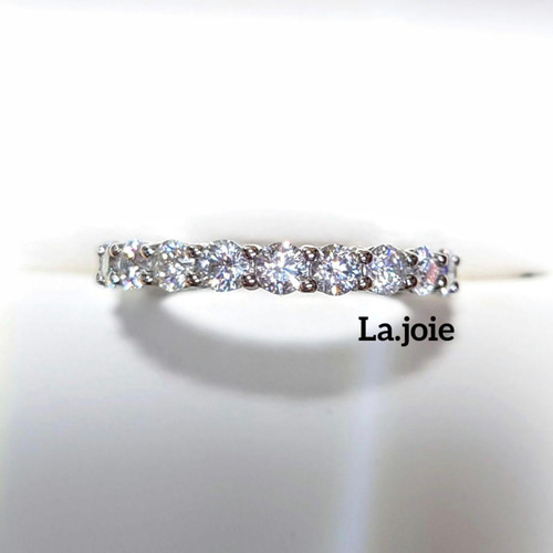 最高品質）モアサナイト 人工ダイヤ フルエタニティ 3mm リング 指輪