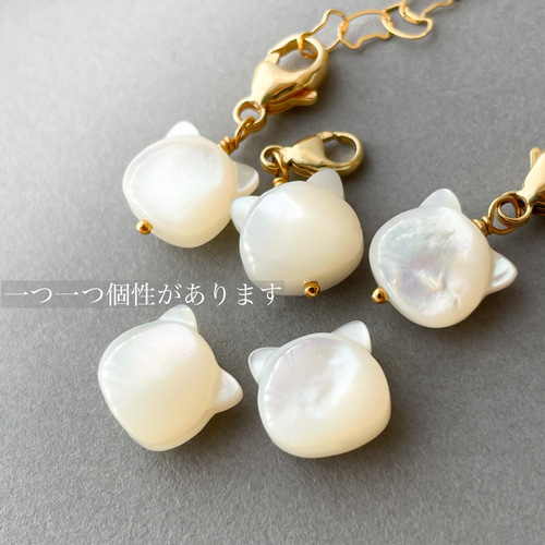 ■■agete 美品♡白蝶貝のペンダントチャーム!! agete（アガット）の「K10白蝶貝ネックレスチャーム
