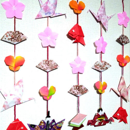 ☆今だけお値引中☆】ひな祭り・桃の節句・桃の花・ガーランド・吊るし