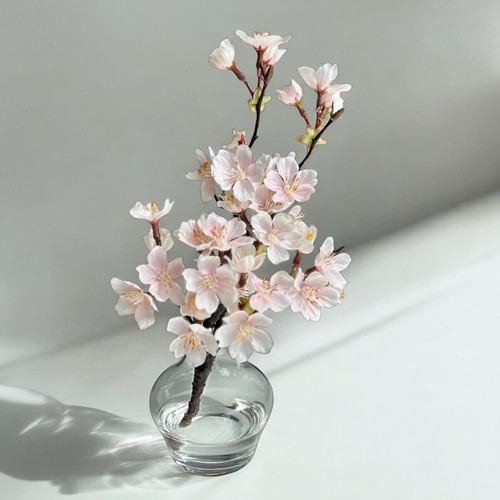 ずっと咲いてる》桜の咲く幸せアレンジ約27cm/お正月飾り＆雛祭り