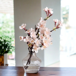 《ずっと咲いてる》桜の咲く幸せアレンジ約27cm/アーティフィシャルフラワー（造花）無料ギフトラッピング 3枚目の画像