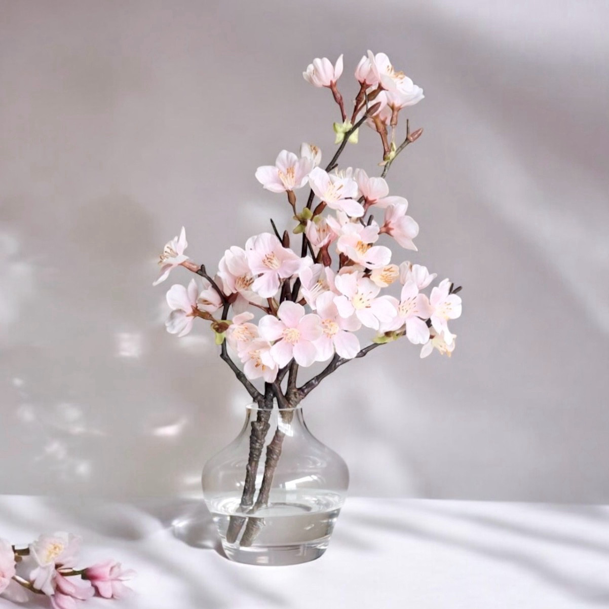 予約販売《ずっと咲いてる》桜の咲く幸せアレンジ約27cm