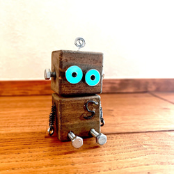 世界に一つだけのN ROBO/手作りロボット/木製ロボット/廃材/飾り/置物