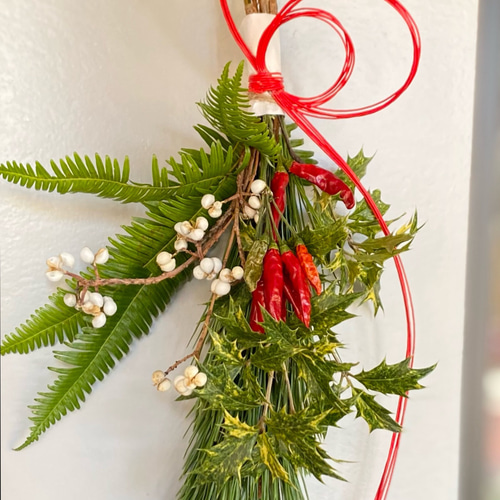 節分スワッグ ミニ スワッグ Cocoflower 通販 17168224｜Creema(クリーマ)