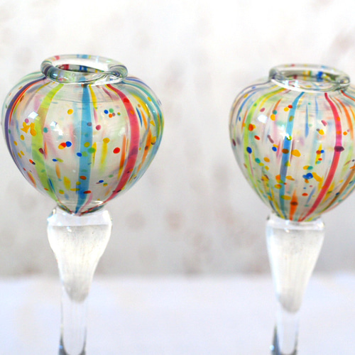 ❤️ひな人形〜カラフルなぼんぼり2点セット〜❤️ 《受注制作