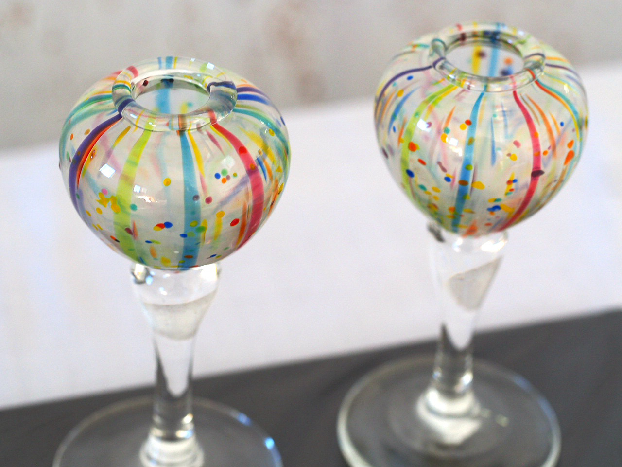 ❤️ひな人形〜カラフルなぼんぼり2点セット〜❤️ 《受注制作》