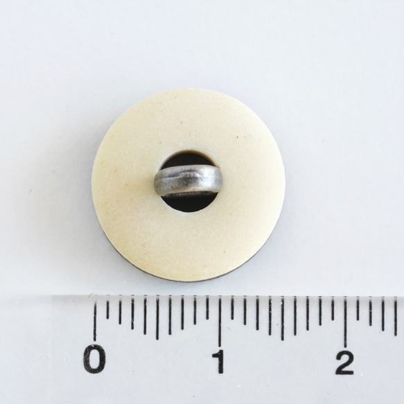 (2個) 15mm エーデルワイスのボタン　ドイツ製 4枚目の画像