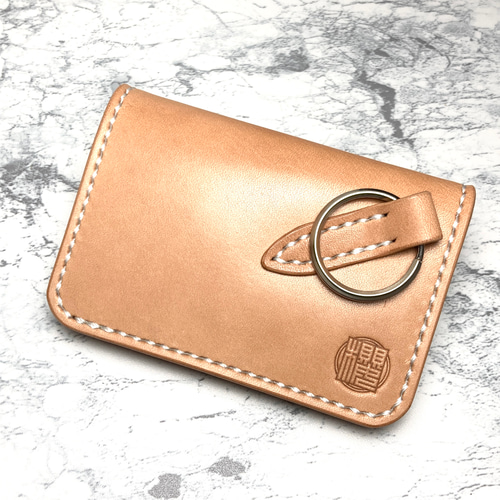 暮らしになじむ本革ミニ財布｜栃木レザー 小さい財布 キーリング付き