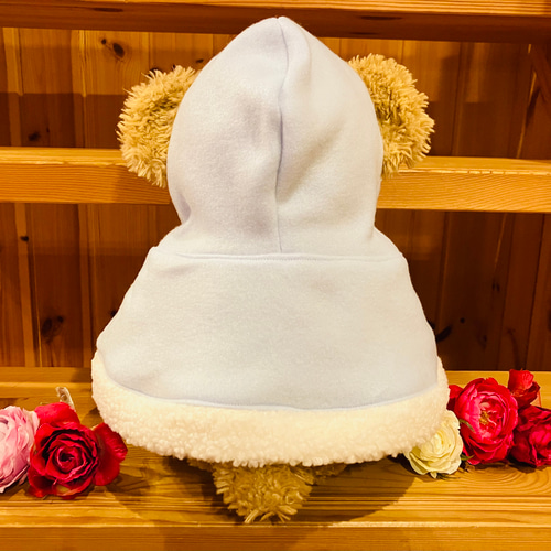 ダッフィー コスチューム シェリーメイ コスチューム コート 水色 雪