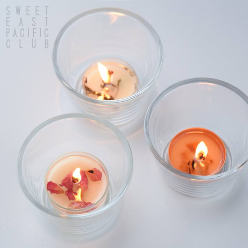 箱付き】ボタニカルなソイティーライトアロマキャンドル5個セット