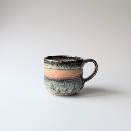 海鼠釉のコーヒーカップⅡ 【カフェ 手仕事 民藝 窯元 和 陶器