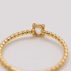 Dew Oval Diamond Ring 8枚目の画像