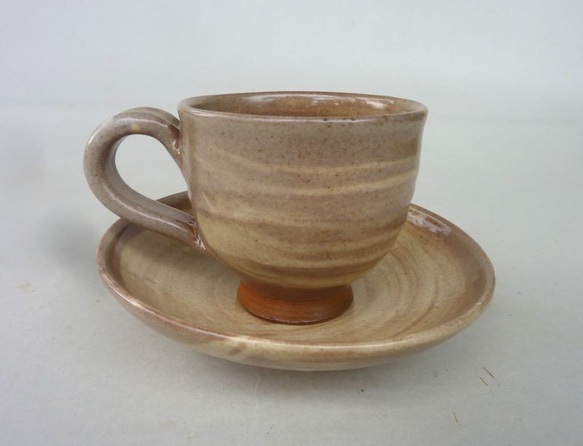 コーヒーカップ(刷毛目） 2枚目の画像