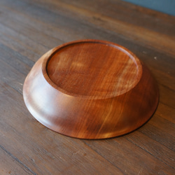 【木　皿　木製　食器】#045 マカバ 4枚目の画像