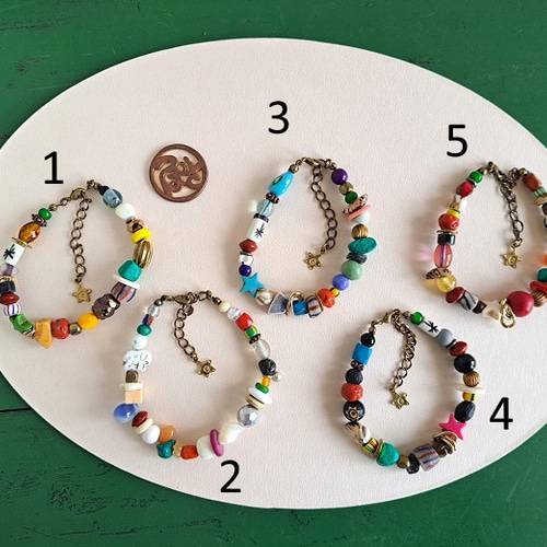 Pandora カラフルビーズブレスレット カラフルビーズのブレスレット ブレスレット Tsubasa KATOU 通販