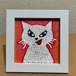 「白猫ピジロ」pink 1枚目の画像