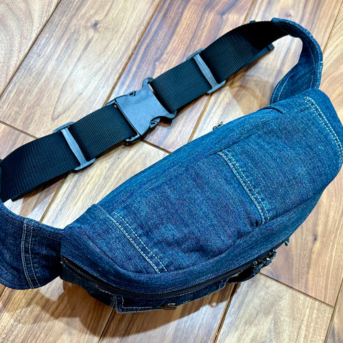 デニムリメイク☆ボディバッグ ボディーバッグ☆トートバッグ マザーズ