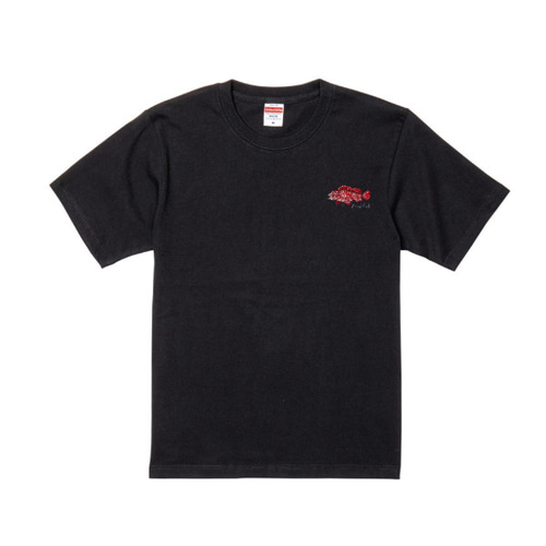 Qi様　オーダー　パラコード　ナップサック　刺繍　Tシャツ 長袖 Tシャツ サガラ刺繍アンクルパッチ＆5シューズ刺繍 クルー