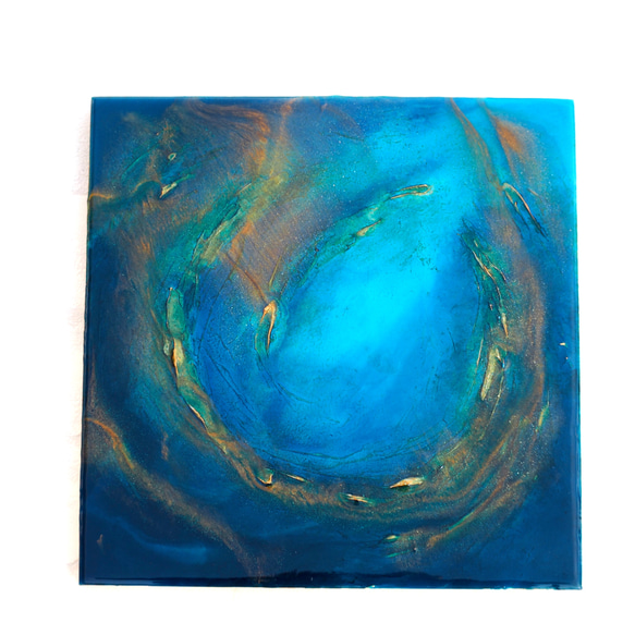 〜海中からの光〜〈レジン〉〈レジンアート〉 1枚目の画像