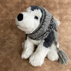 ブライス ミディとお揃い 手編みセーターとパンツ アウトフィット 毛糸