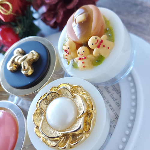 クリームケース ハンドミラー まとめ売り クリームケース】 ハンドクリームケース /デコレーションケース+++