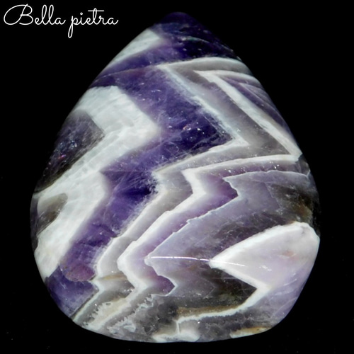 ドリームアメジスト 希少☆天然ドリームアメジスト 82g ティアドロップ型 紫水晶 天然石