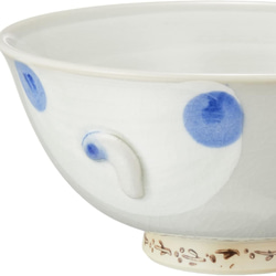 091-0020-0021 飯碗 茶碗 湯呑 和陶器 和モダン /お魚としっぽネコ 2枚目の画像