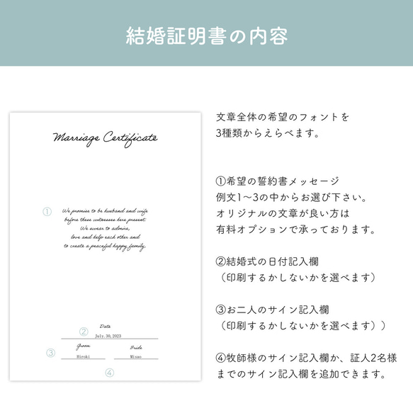 アクリル 結婚証明書 ゲスト参加型で作るお花 透明 ウェディングツリー ウェディングリース 6枚目の画像