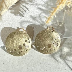 〝月夜見〟真鍮アクセサリー 3枚目の画像