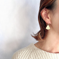 〝燈火〟ともしび　真鍮アクセサリー 5枚目の画像