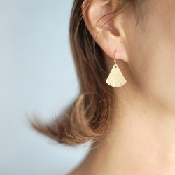 〝燈火〟ともしび　真鍮アクセサリー 3枚目の画像