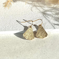 〝燈火〟ともしび　真鍮アクセサリー 4枚目の画像