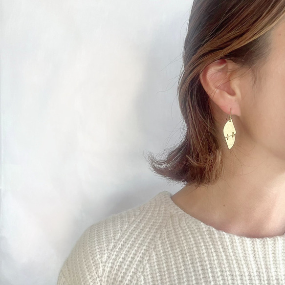 〝光彩〟真鍮アクセサリー 2枚目の画像