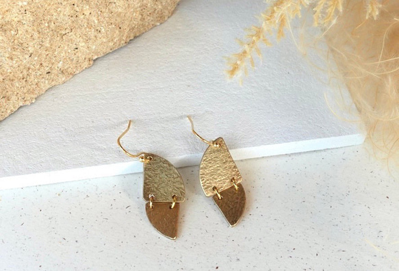 〝光彩〟真鍮アクセサリー 4枚目の画像