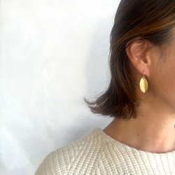 〝木漏れ日〟真鍮アクセサリー 5枚目の画像