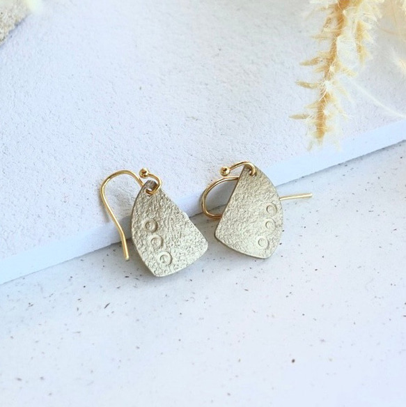 〝陽光〟真鍮アクセサリー 3枚目の画像