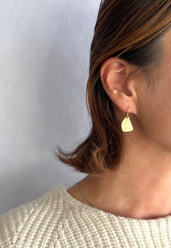 〝陽光〟真鍮アクセサリー 4枚目の画像