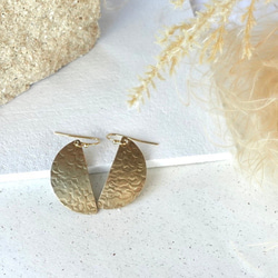 〝月光〟真鍮アクセサリー 3枚目の画像