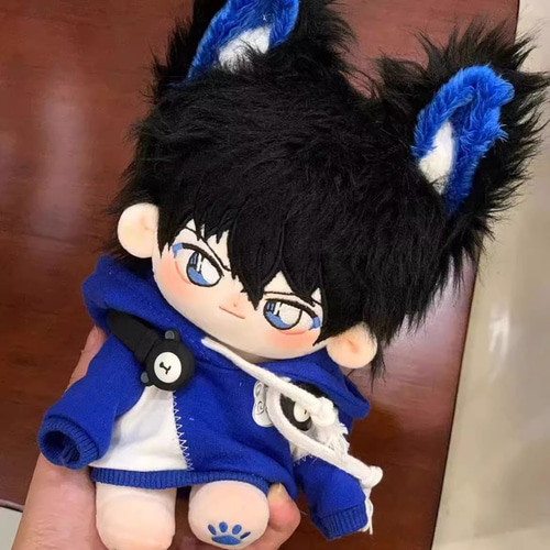 20cmぬいぐるみ 着せ替えぬいぐるみ キト イケメン 黒髪青目