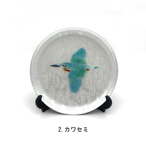七宝焼｜小鳥のコースター その他キッチン小物 安藤七宝店 通販