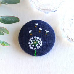 刺繍入り ブローチボタン バイカラーブラウス 昭和レトロ ヴィンテージ 日本製 79bd87e4137bd64164b7a131302477