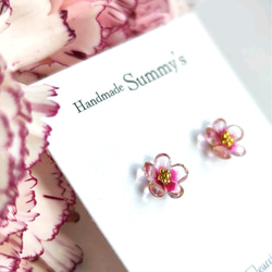 桜（さくら） イヤリング・ノンホールピアス の人気通販｜Creema 