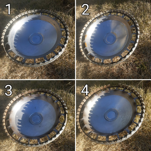 ワーゲンフェイス 軽バン 旧車のホイールキャップ 13インチホイール  