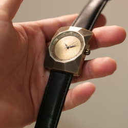 真鍮腕時計 1枚目の画像